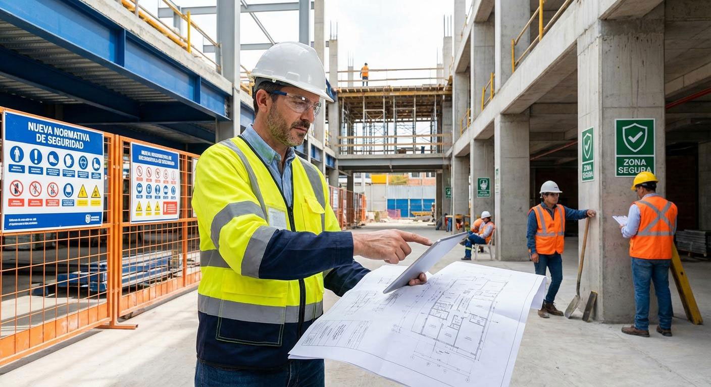 Estudios de seguridad, salud y coordinación plano tablet Ingeark