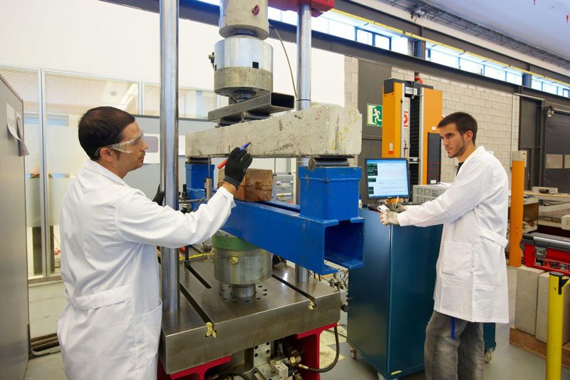 Estudios geotécnicos ensayos de hormigón Ingeark