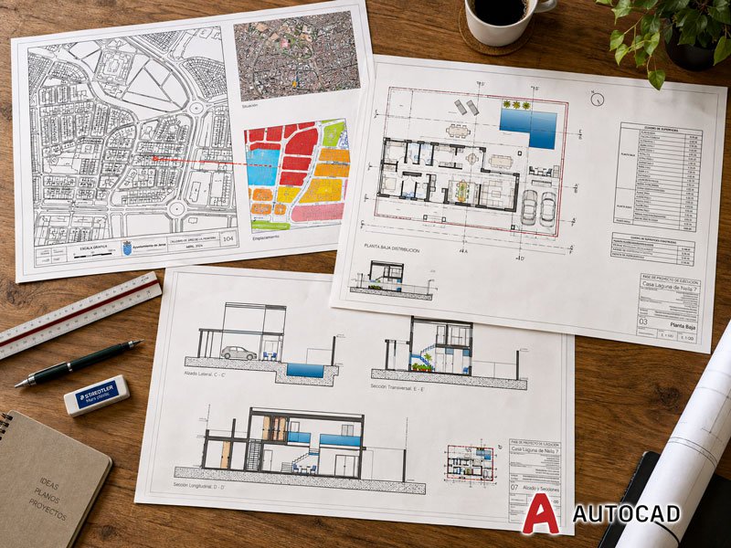 Delineación y desarrollo planos diseñados por Ingeark